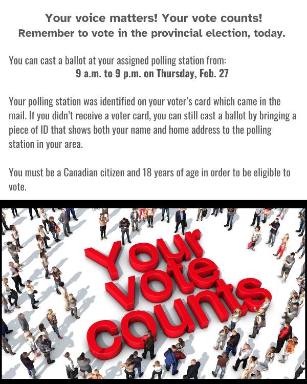 Time to vote!