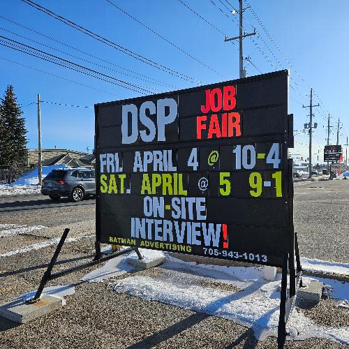 Job Fair on April 4-5