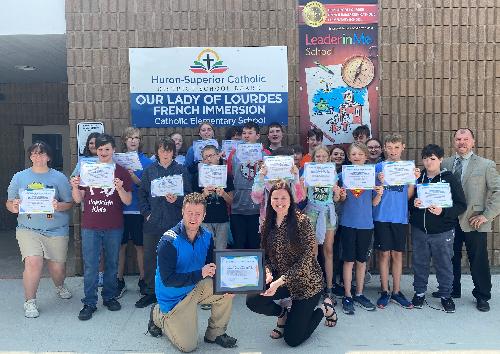 Our Lady of Lourdes School in Elliot Lake Receives Inclusion Award