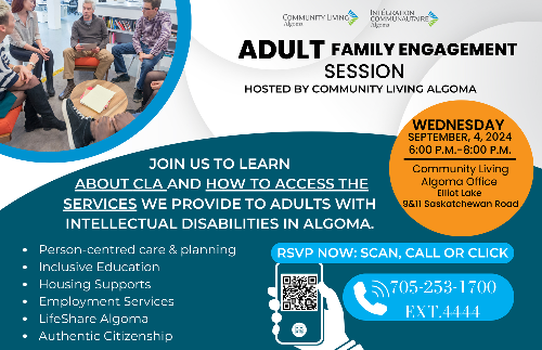 Elliot Lake - Adult Family Engagement Session