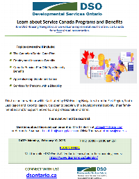 Virtual DSO Info Session @ Services Canada